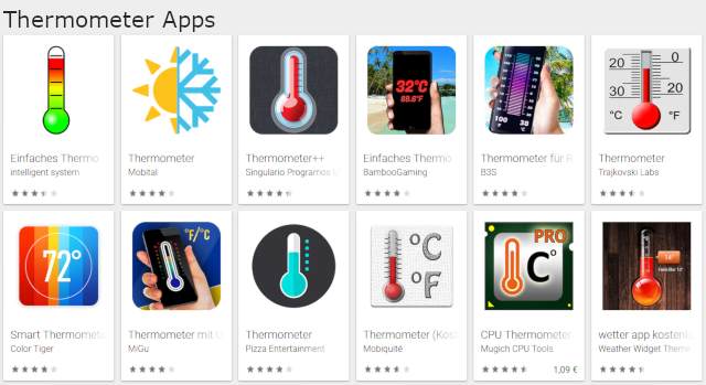 Thermometer Apps